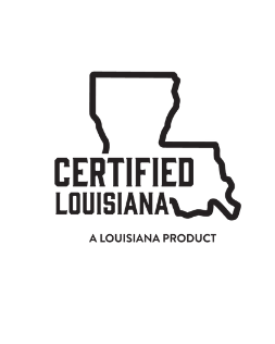Certified Louisiana logo.